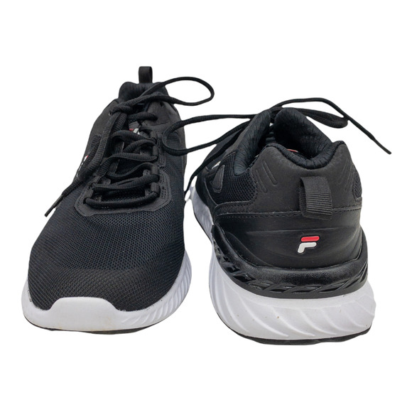 Fila Mens Trazoros Energized 2 Lace Up Mesh Running Sneakers Black Size 10 or 11 - Picture 7 of 8
